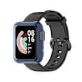 Miniatyrbild 5 av 5: 2023 Nytt Anti-Drop Urverktyg Halvpaket Dammsäkert Utbytbart Skal Tpu Skyddande Fodral För Mi Watch Lite Skärmskydd (Svart)