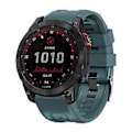 Miniatyrbillede 2 af 5: Type B Silikone Urrem 26mm til Garmin Tactix 7 Pro/Fenix 7X/Fenix 6X Pro (Style B)