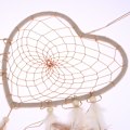 Miniatyrbillede 5 af 5: Net Dreamcatcher, Rattan, Hvid, Diameter: 13cm/5.12\", Størrelse: Lang