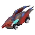 Miniatyrbillede 5 af 5: Firehjulstræk Dinosaur Model Træk Tilbage Bil Legetøj Børn Pædagogisk Køretøj Legetøj Dinosaur Model Bil