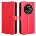Miniatyrbillede 1 af 5: Til TECNO Spark 30C 4G kL5n Etui Crazy Horse Tekstur PU Læder Telefon Wallet Cover (Style C)