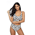 Miniatyrbillede 5 af 5: Pigetøj Bikini til Piger Plus Size Siamese Trekant Leopard Print Kvinders Badetøj 5XL