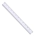 Miniatyrbillede 2 af 3: Plastik lineal, graduering, transparent 30cm