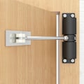 Miniatyrbild 1 av 5: Automatisk dörrstängare, fjäderbelastad dörrstängare, justerbar zink