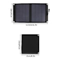 Miniatyrbilde 1 av 4: Solcellepanel Folds - Solcellepanel Polykrystallinsk Silikon Sol Nødlader For Bilbatteri