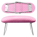 Miniatyrbild 1 av 5: Nagelkonst Läder Handstöd Kudde Salong Manikyr Hållare Verktyg Skönhet (Rosa)