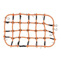 Pikkukuva 4 / 5: RC Joustava 110x190mm / 4.33x7.48 tuumaa. Tavaraverkko metallikoukulla RC-ajoneuvoille, Crawlereille, Buggy-autoille D90 per per per - Teline (oranssi)