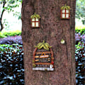 Miniatyrbild 2 av 5: Sagodörr, trädgårdsdekoration, mikroälvdörr