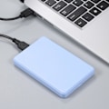 Miniatyrbilde 4 av 4: 2,5 tommers harddiskveske Usb3.0 ekstern Hdd/ssd-kabinett Sata harddiskveske（blå）
