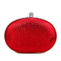 Miniatyrbillede 5 af 5: Rhinestone Dame Aften Clutch Perle Taske Bryllup Galla Håndtasker Multi-farve Mulighed (guld)