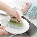 Miniatyrbillede 3 af 5: Alsidig tilføjelse til dine rengøringsartikler, speciel fiberbadekar poolskrubber, ridsefri til opvask, badeværelse og køkken, ergonomisk bad