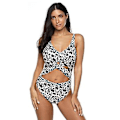 Miniatyrbillede 1 af 5: Pigetøj Bikini til Piger Plus Size Siamese Trekant Leopard Print Kvinders Badetøj 5XL