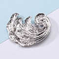Miniatyrbillede 5 af 5: Ocean Wave Brosche Dame Brosche Pins BLÅ