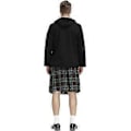 Miniatyrbild 4 av 5: Irländsk Pläd Grön Kilt - Skotsk St Patrick's Grön Plisserad Kostym Tartan Kjol Kilt Kläder För Män Och Kvinnor (M brun)