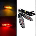 Miniatyrbillede 2 af 5: Motorcykel Bag LED Blinklys Til