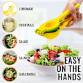 Miniatyrbild 5 av 5: 2-i-1 Citron- och Limepress - Handdriven Saftpress Citronpress - Max Ext