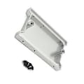 Miniatyrbilde 4 av 5: RC Bil Oppgradering Bakre Hale Plate Kit for 1/12 MN99S MN98 RC Bil Oppgraderingsdeler Sølv