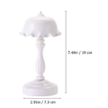 Miniatyrbillede 3 af 3: 1 stk. Hjemmebordlampe Mini Sengelampe Dekorativ Led Læselampe Ornament