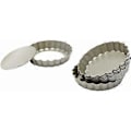 Miniatyrbillede 1 af 5: 6 stk. Gyldne 10cm*2cm Runde Live Bund Chrysanthemum Non-Stick Kageforme | Kageform