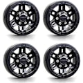 Miniatyrbilde 1 av 5: 4 stk Plast 1.9 tommer Beadlock Hjulnav Felg for 1/10 RC Crawler Axial Scx10 90046 Axi03007 Traxxas