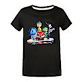 Miniatyrbild 1 av 3: Inside Out 2 T-shirt för barn, pojkar och flickor, tryckt, sommar, casual, kortärmad, rund hals, bomull, topp, ålder 9-16 år (15-16 år, svart)