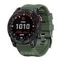 Miniatyrbillede 2 af 5: Type H Silikone Urrem 26mm til Garmin Tactix 7 Pro/Fenix 7X/Fenix 6X Pro (Style H)