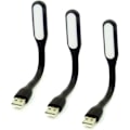 Miniatyrbillede 3 af 5: 3 stk. Fleksibel Mini USB LED-lys til bærbar computer, tastatur, powerbank