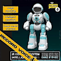 Miniatyrbilde 4 av 5: Intelligent stemmerobot gest fjernkontroll programmering musikk dansende barn elektrisk leketøy robotmodell (grønn)