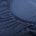 Miniatyrbild 3 av 3: Armlös Waffle Stretch Soffa Bäddsoffaöverdrag Stretch Bäddsoffaöverdrag Allt Inkluderat Vikbar Bäddsoffaöverdrag Överdrag (För 120-155cm Bäddsoffa)