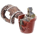 Miniatyrbillede 2 af 2: 2 stk. Miniature Have Ornament Mini Have Plantekasse Dukkehus Have Dekorationer