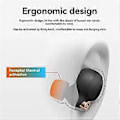 Miniatyrbillede 5 af 5: 3 Par Støjreducerende og Lydisolerende Ørepropper Memory Foam Ørekopper til -1000XM4 Bluetooth Headp (Sort)