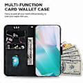 Miniatyrbild 5 av 5: Mobilfodral för Motorola Edge 40 Neo 5g - Söt Tiger Tryckt PU-Läder Flip Cover (Svart)