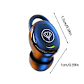 Miniatyrbillede 3 af 5: Søvnørepropper Trådløse Bluetooth Headset Bluetooth 5.3 Mini In-Ear Mikrofon Bærbar Øretelefoner Til Søvn BK