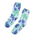 Miniatyrbillede 4 af 5: Mode Wild Skateboard Tykke Bomuldsstrømper Par Tie Dyed Trendy Retro Sok Uni ( Grå )