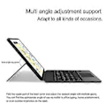 Pikkukuva 4 / 5: Samsung Galaxy Tab S10 Ultra -nahkakotelo + kosketuslevyllinen Bluetooth-näppäimistö