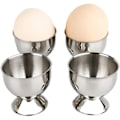 Miniatyrbilde 4 av 5: eggekopper i rustfritt stål