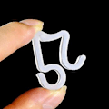 Miniatyrbilde 3 av 4: 50 x Takrenne-kroker / -klips for julelys utendørs (2)