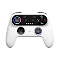 Miniatyrbild 1 av 5: Trådlös handkontroll med programmeringsfunktion för Switch Pro, RGB-ljus, trådlös Bluetooth (Vit)