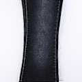 Pikkukuva 4 / 5: Naisten siniset matala vyötäröiset flare-farkut - Retro Basic Gradient Skinny Denim-housut - Hoikentava istuvuus ( )