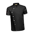 Miniatyrbild 3 av 5: Arbetskläder Uniform Storkök Plus Size M Storlek Vit (2XL Storlek Grå)