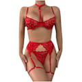 Miniatyrbild 1 av 5: Kvinnors underkläder för sexig lek sexig hängande hals teddy babydoll