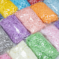 Miniatyrbild 2 av 5: 600g förpackning strimlat raffiapapper - Crinkle konfetti för presentkorg
