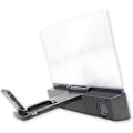 Miniatyrbild 5 av 5: 12-tums 3D-skärmförstorare med Bluetooth-högtalare, justerbart stativ för iPhone & Android, HD-förstorare för filmer & visning på små skärmar