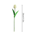Miniatyrbilde 4 av 5: Blitsende LED-lys Stue Hage Hjemmedekor 10 stk Nytt Ornament PVC Tulipaner Hotell Soverom Sengerand Bryllup Bankett Gave ( )