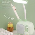 Miniatyrbillede 2 af 5: 2023 Ny Ankomst Lærings Øjenbeskyttelse Dyre Natlampe til Børn - Sød Justerbar Genopladelig Lampe (kanin Blå)