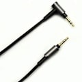 Miniatyrbillede 2 af 5: Til Sony WH-1000 XM2 XM3 XM4 H900N H800 hovedtelefoner 3,5 mm lydkabel, 1,5 m/4,9 fod lang (sort uden mikrofon)