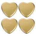 Miniatyrbillede 1 af 2: 4 stk. Bryllupsgaveæsker Alloy Tinplate Case Bryllupsslikæske Valentinsdag Kiksæsker Jernslikglas Dåser