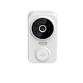 Miniatyrbillede 5 af 5: Hvid trådløs videodørklokke, smart hjem wifi dørklokke O