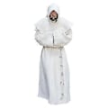 Pikkukuva 5 / 5: S-5XL Renessanssin Munkki Pappi Habit Scapular Friar Asun Kostyymi Pyhä Gown Robe Miehet Pappi Huppu Cowl Halloween Asun (XXXL Sininen)