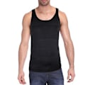 Miniatyrbild 1 av 4: Kompressionsväst Tank Tops Midjeformare Kroppsshapare Undershirt S Svart